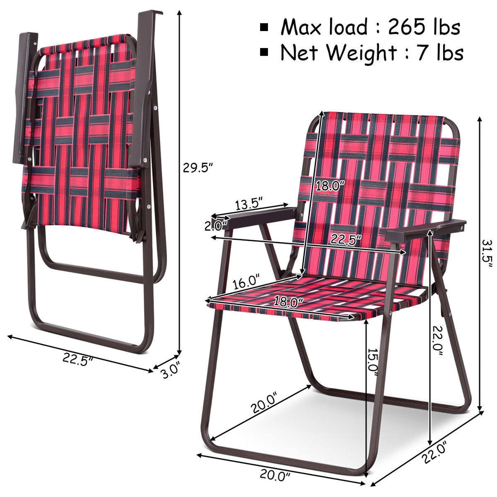 Folding Beach Chair T114800