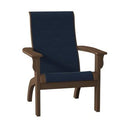 Navy Plastic Folding Adirondack Chair E46429