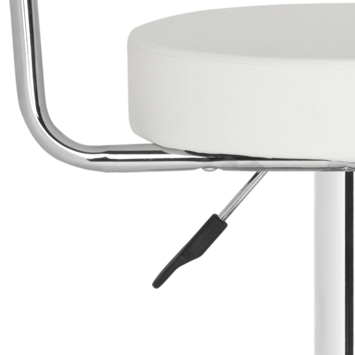 White Swivel Bar Stool W19267