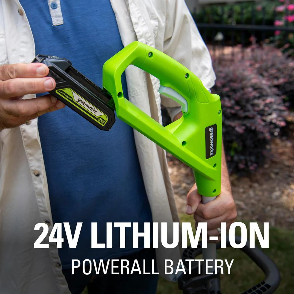 24V Cordless String Trimmer/Edger with 2.0 Ah Battery & Charger L740