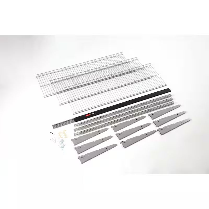 16 in. x 48 in. Wire Garage Wall Shelving Kit (3-Pack) D655
