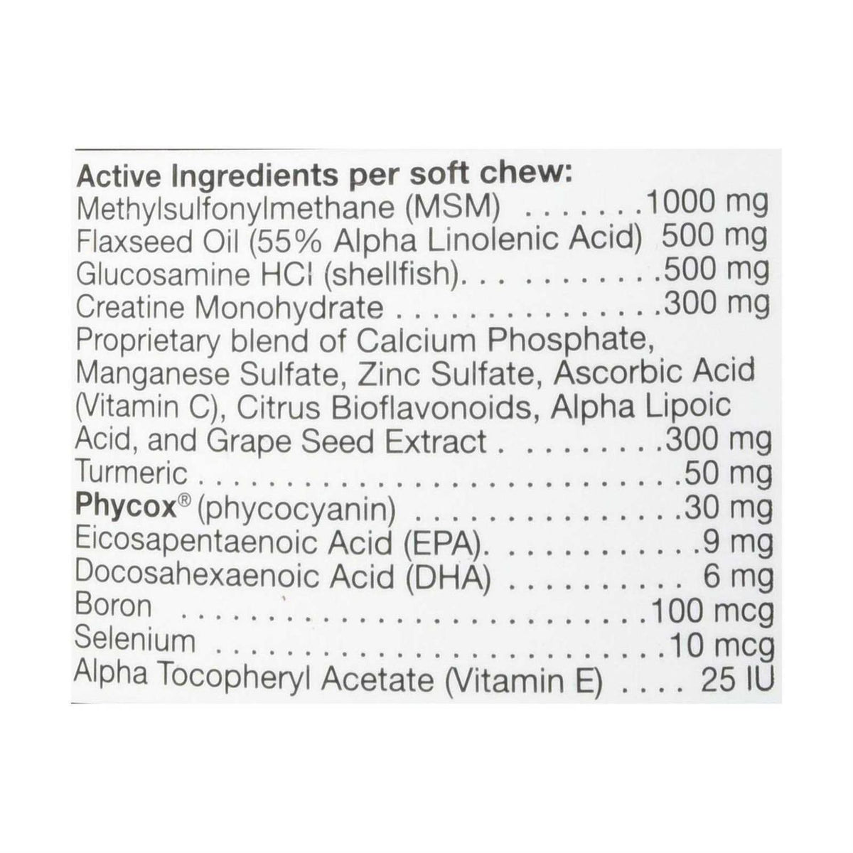 Canine Joint Support Soft Chews T723