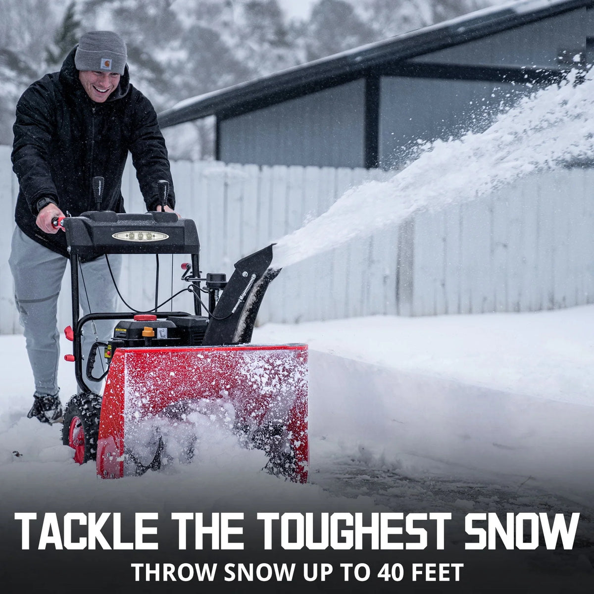 24 in. Two-Stage 212CC Self-Propelled Gas Snow Blower C9771