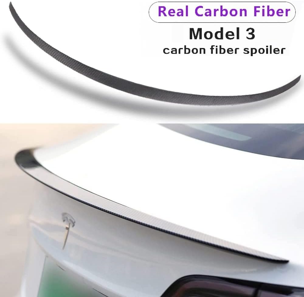 Real Carbon Fiber Rear Trunk Spoiler O974699