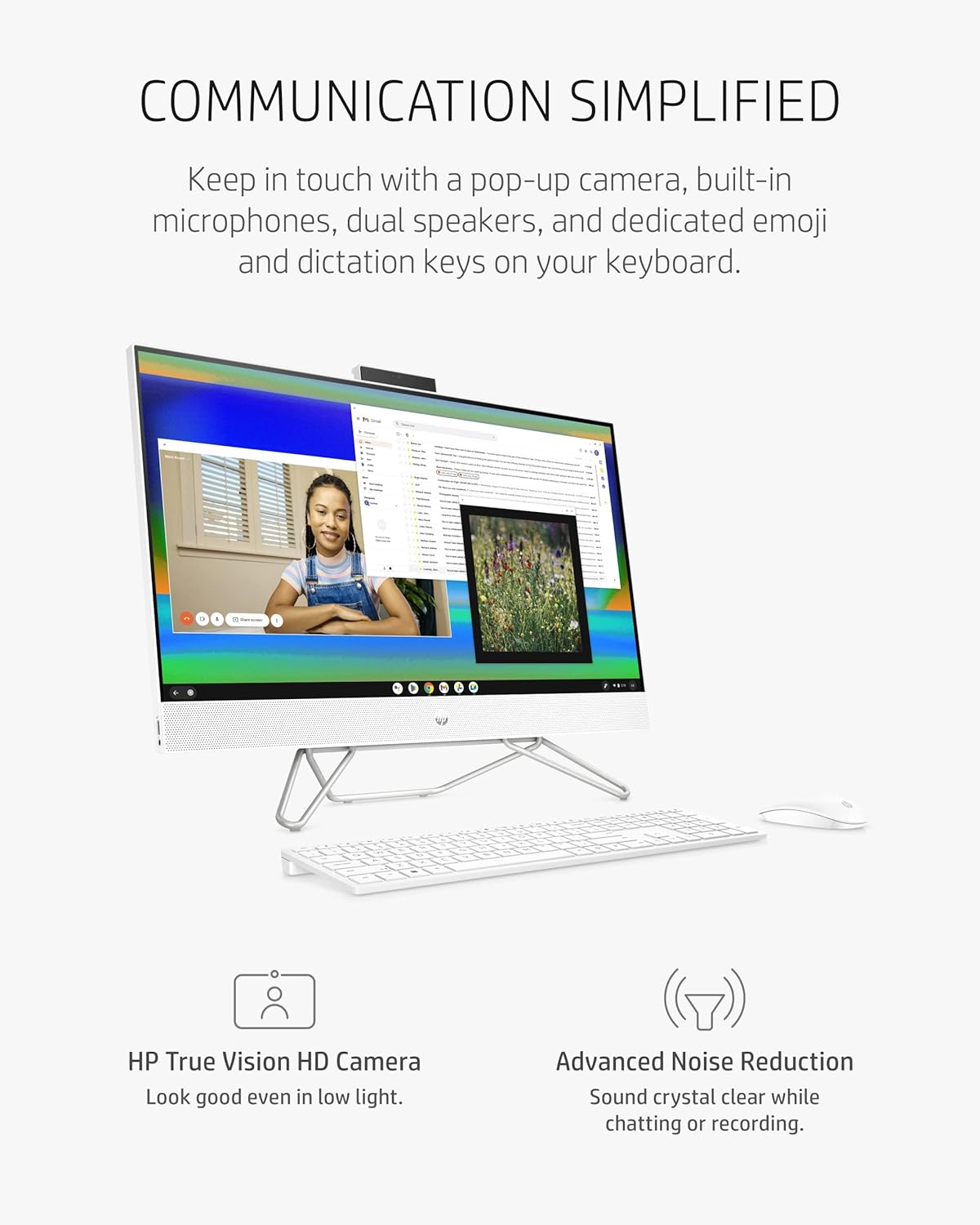 27" Touchscreen FHD All-in-One Desktop Computer, Octa-Core AMD Ryzen 7 5700U, 32GB DDR4 RAM, 1TB PCIe SSD, Windows 11 Pro T543