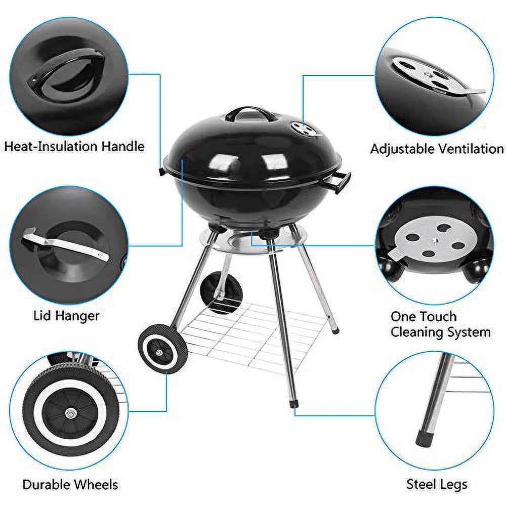 18 Inch Charcoal Grill Kettle Z35314