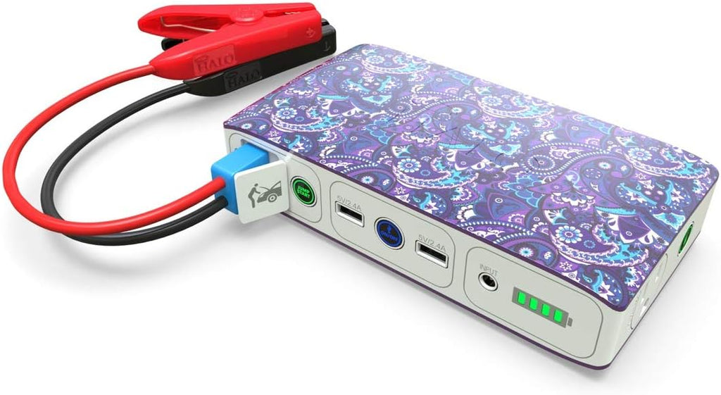 Rose Gold Portable Phone Laptop Charger Car Jump Starter with AC Outlet K53967