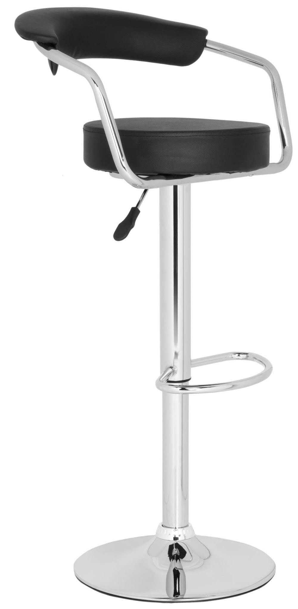 White Swivel Bar Stool W19267