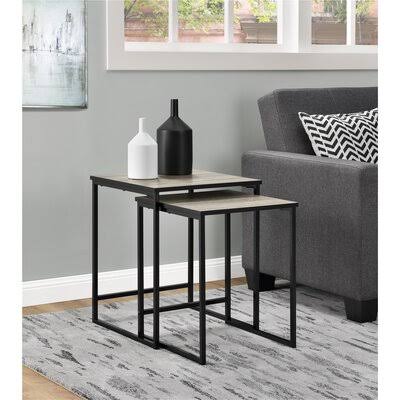 2 Piece Nesting Tables Sonoma Oak B8595