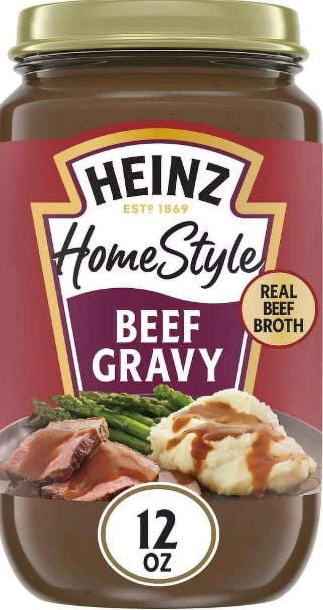 Beef Gravy 12 oz Jar Pack of 6 X20839