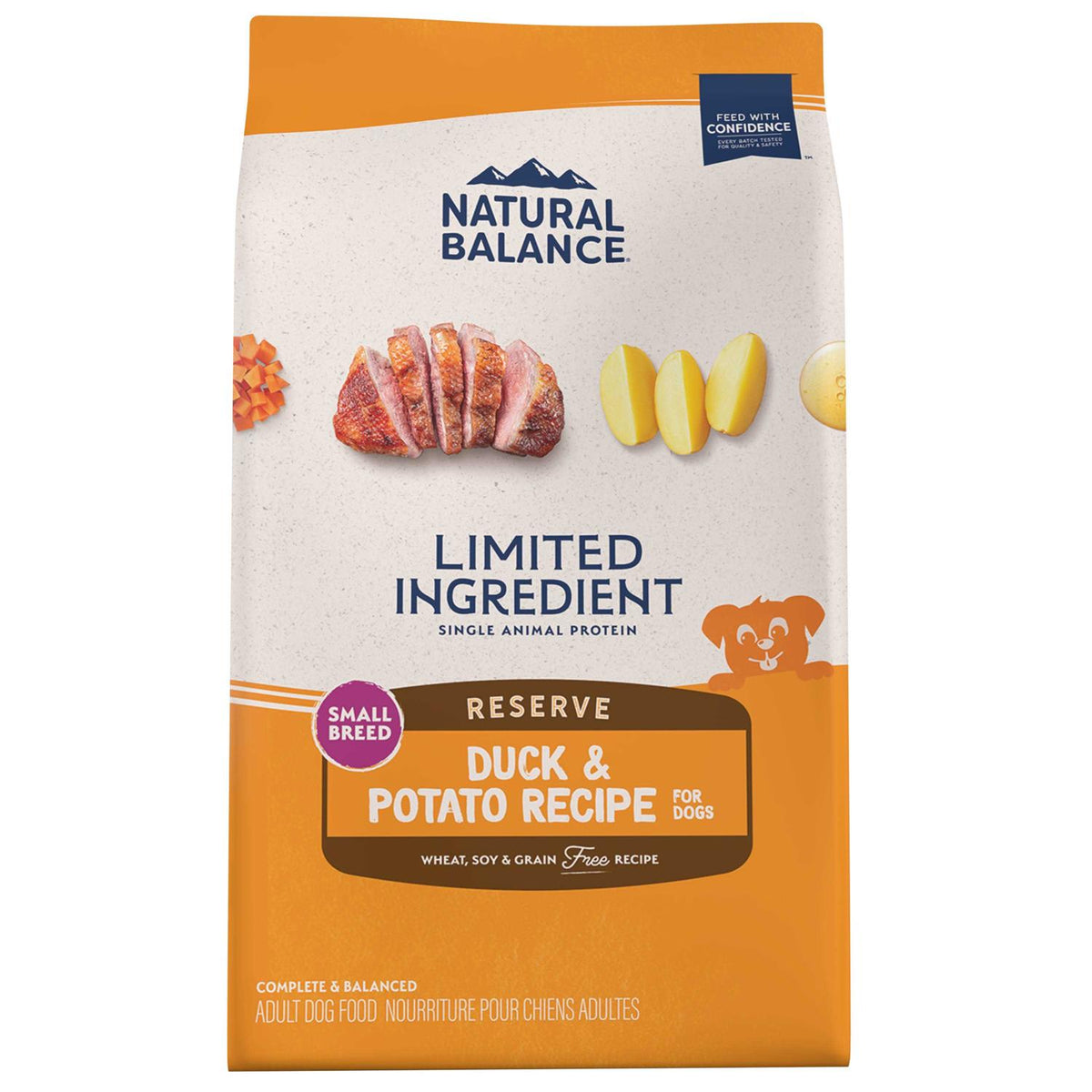 Limited Ingredient Duck & Potato Small Breed Dog Food N3792