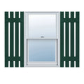 Midnight Green Vinyl Board-n-Batten Shutters N98093