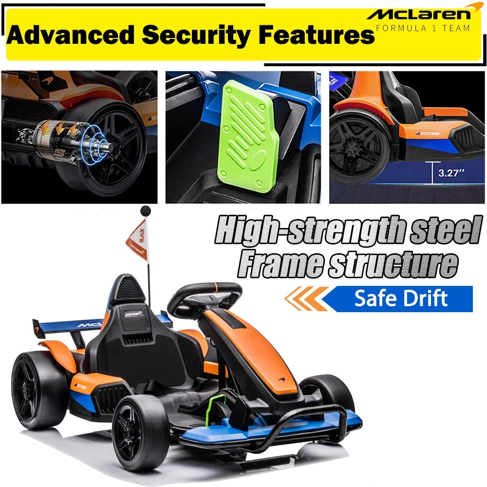 24V Battery Powered Ride On Go Kart with Bluetooth N15084