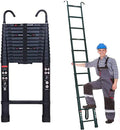 12.5Ft Telescopic Aluminum Folding Ladder Y92150