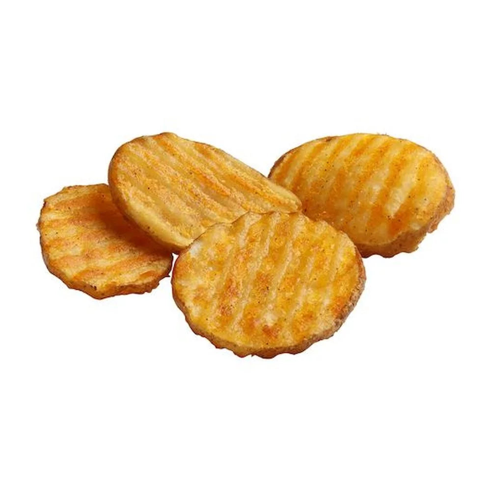 1/4 Savory Battered Potato Skin On Slice, 4 Pound R468099