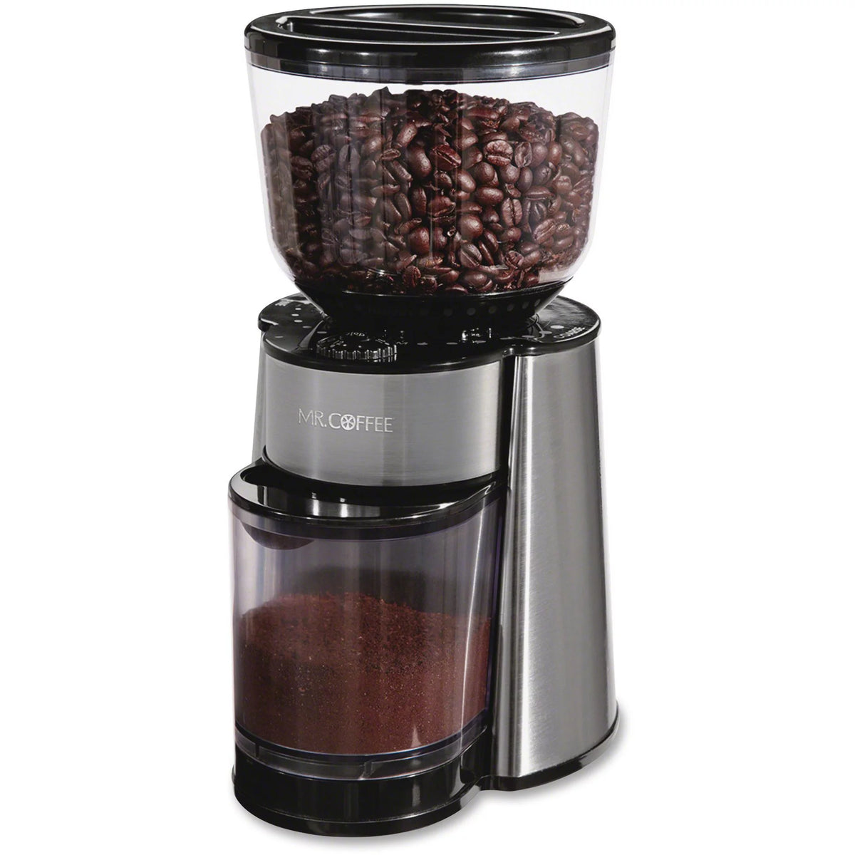 Silver Burr Mill Grinder with 18 Custom Grinds S552830