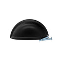 25 Pack 3-Inch Flat Black Cup Cabinet Pull C6079