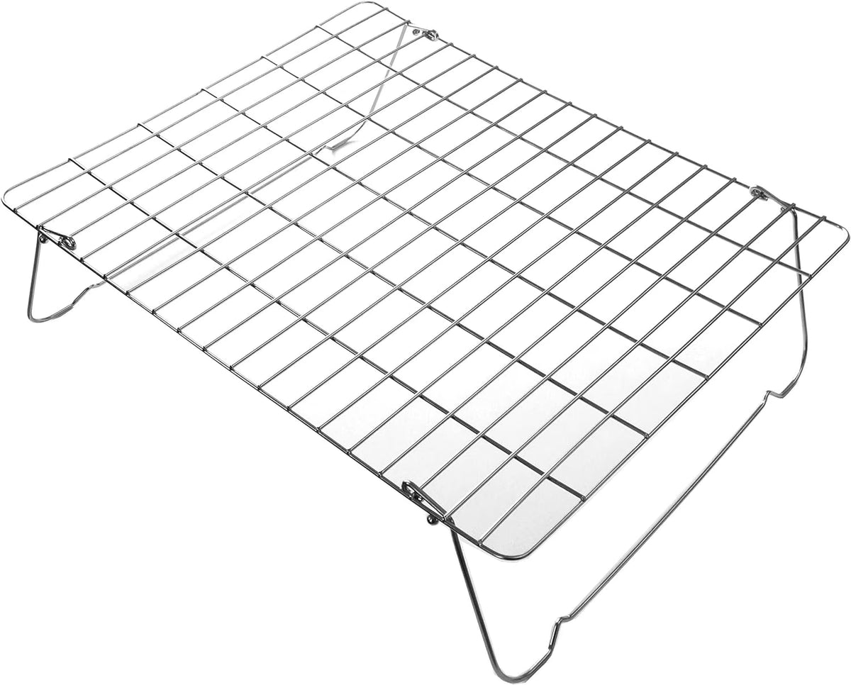 Stainless Steel Accessory Shelf With Folding Legs I93432