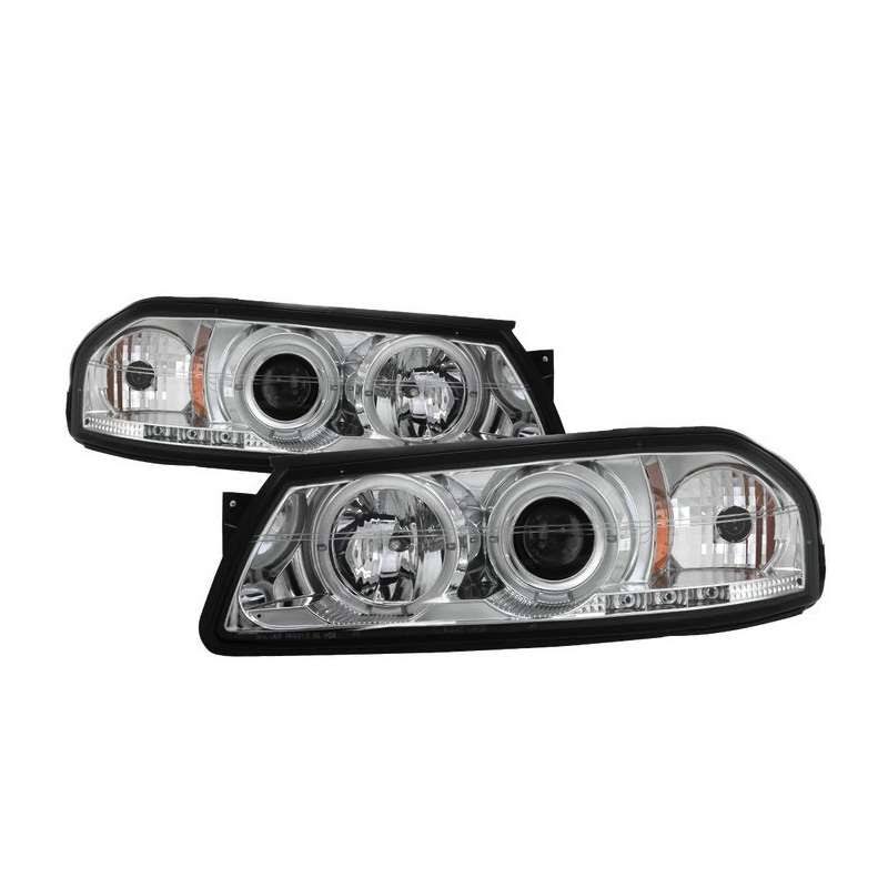 Chrome Halo LED Projector Headlights E738863