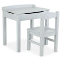 Wooden Lift-Top Desk & Chair M259