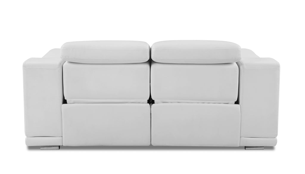 Italian Leather Power Reclining Loveseat B84420