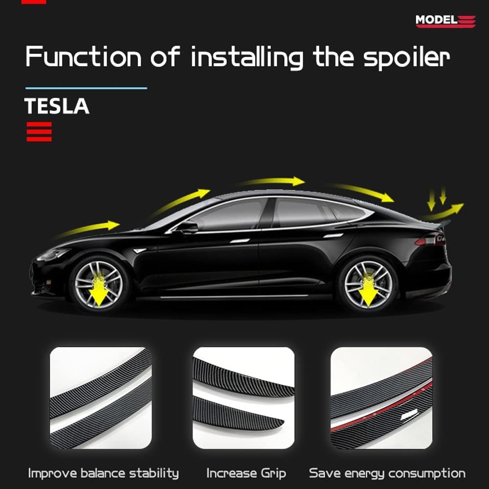 Real Carbon Fiber Rear Trunk Spoiler O974699