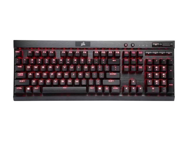 Mechanical Keyboard, Backlit Red LED K86820
