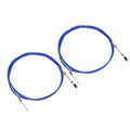 2 Pcs 500cm Marine Boat Throttle Shift Control Cable Blue S54916