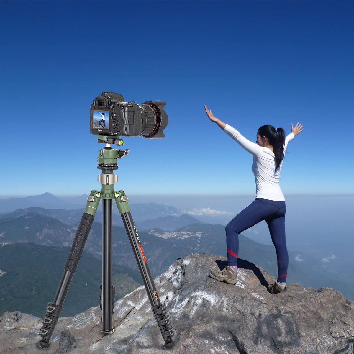 Aluminium 4-Section Camera Tripod with Ball Head N25836