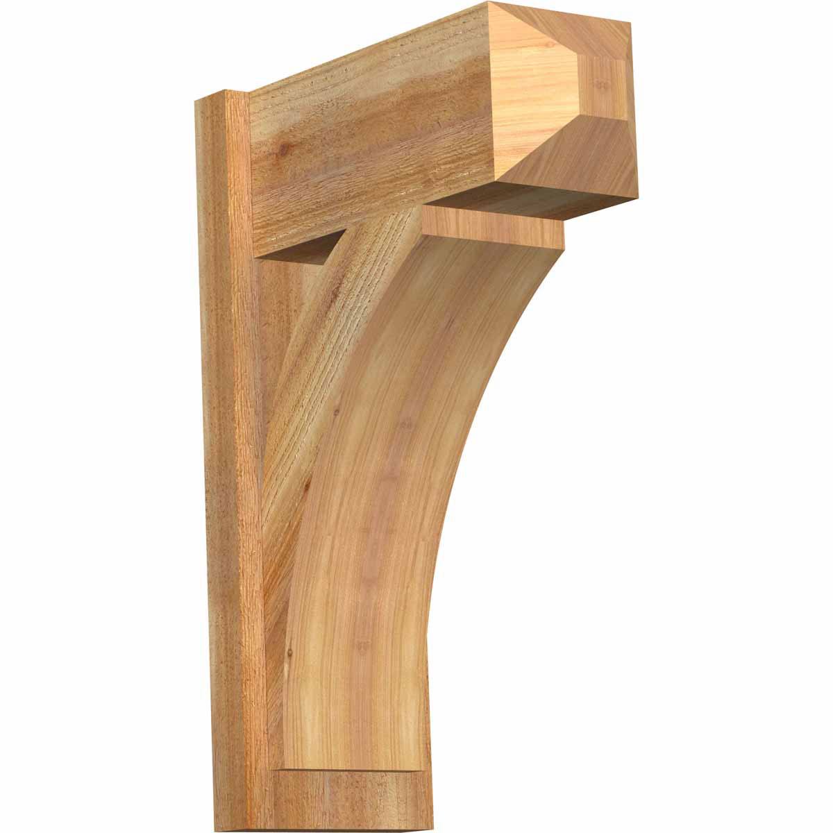 8 in. x 26 in. x 18 in. Western Red Cedar Outlooker J683448
