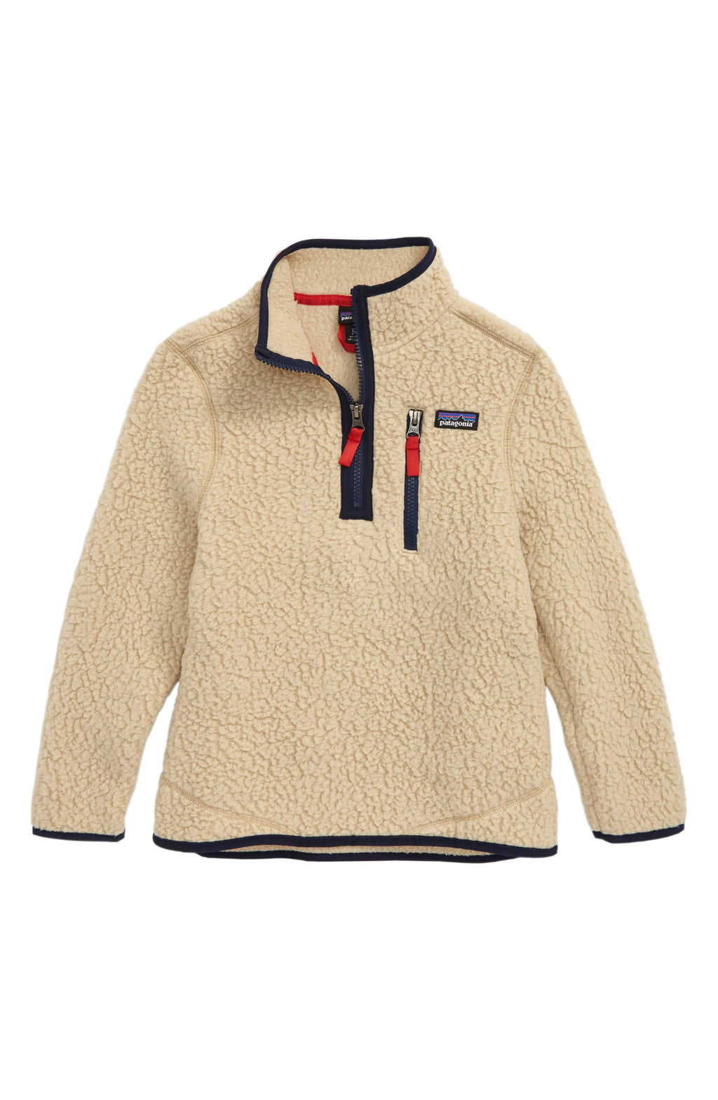 Patagonia Boys Retro Pile 1/4 Zip El Cap Khaki / M J837127