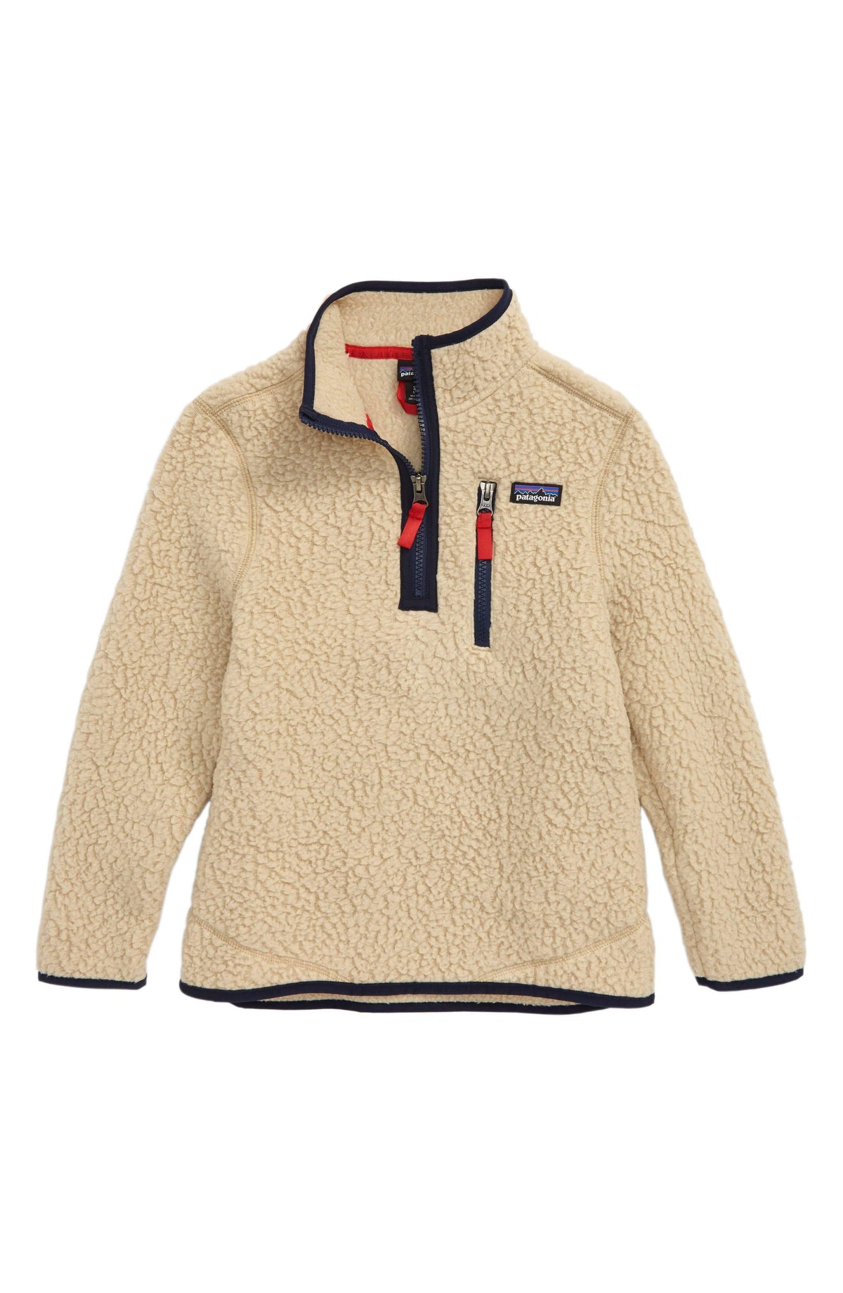 Patagonia Boys Retro Pile 1/4 Zip El Cap Khaki / M J837127