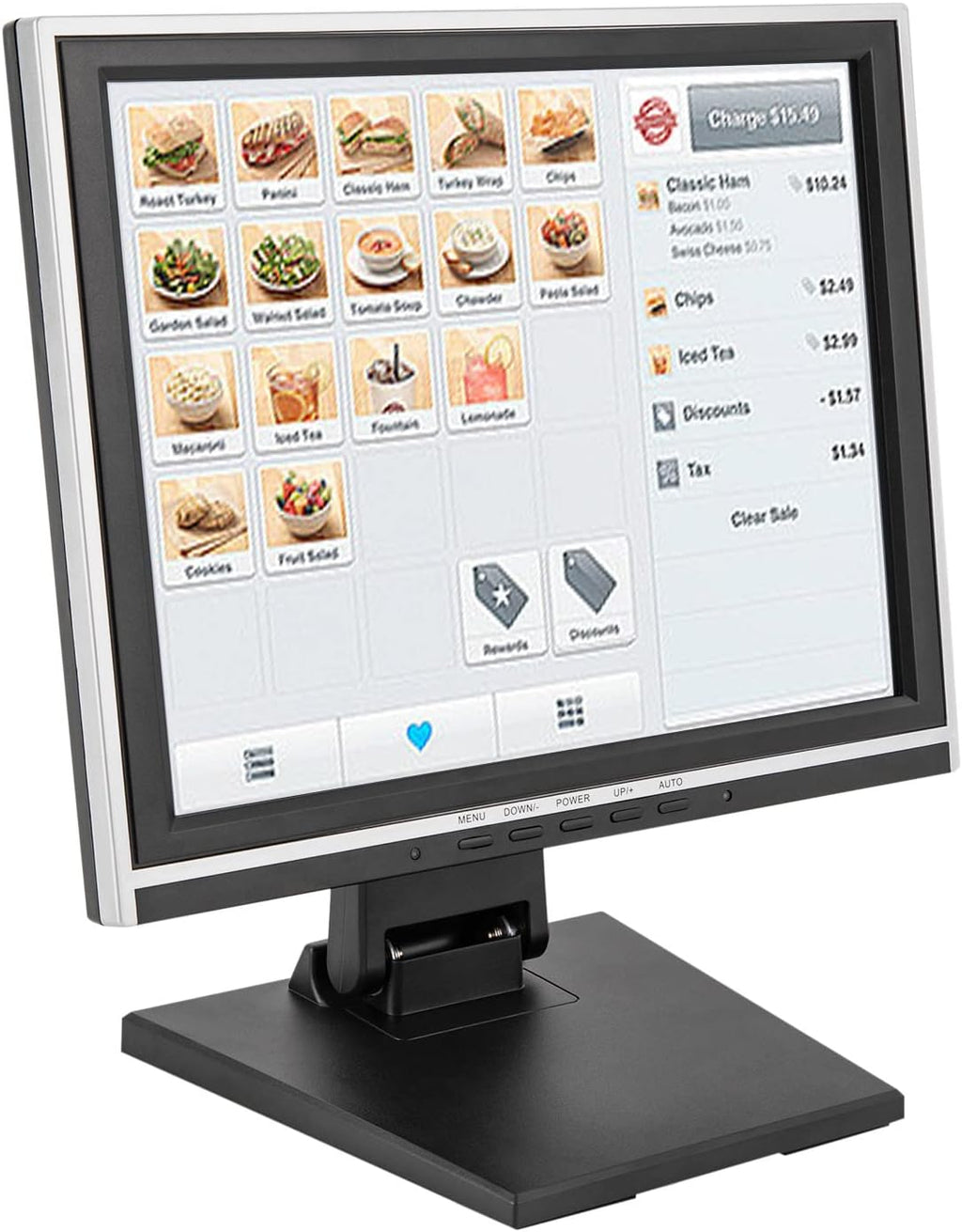 15" LCD Touch Screen Monitor with Adjustable Multi-Touch USB Interface Z315