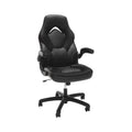 Black Gaming Chair with Integrated Headrest B606