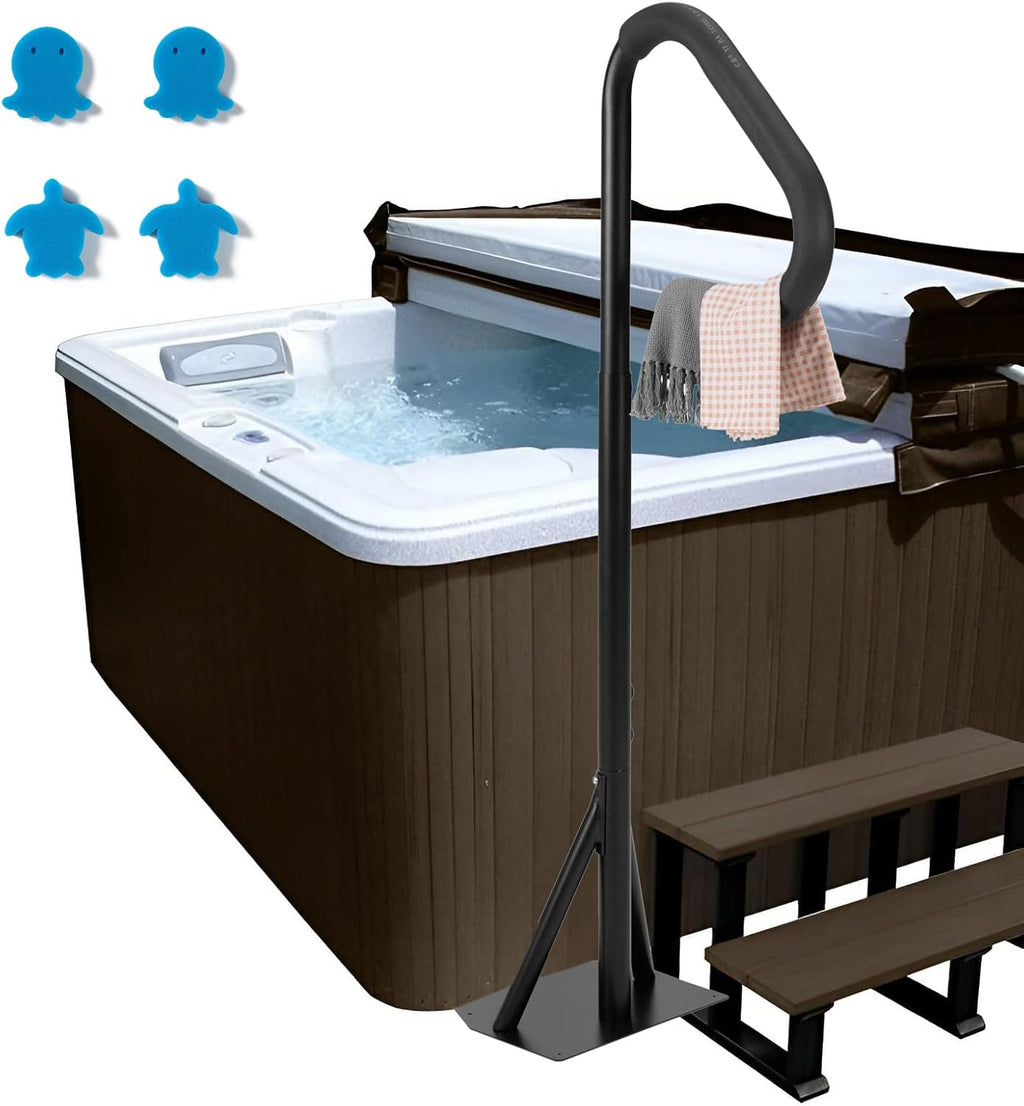 Hot Tub Handrail 63" Heavy Iron Spa Side Step A169327