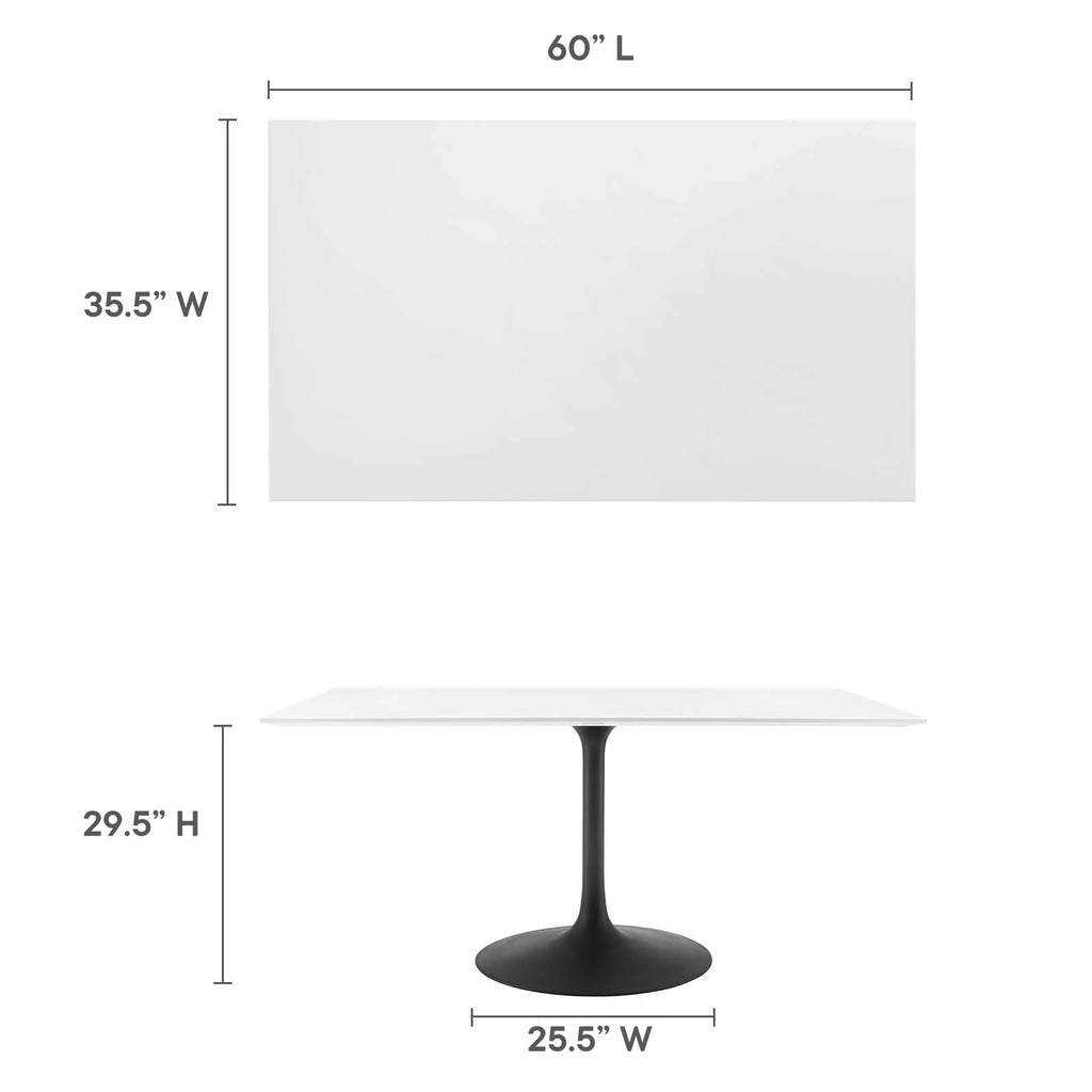 60" Rectangle Dining Table P172420