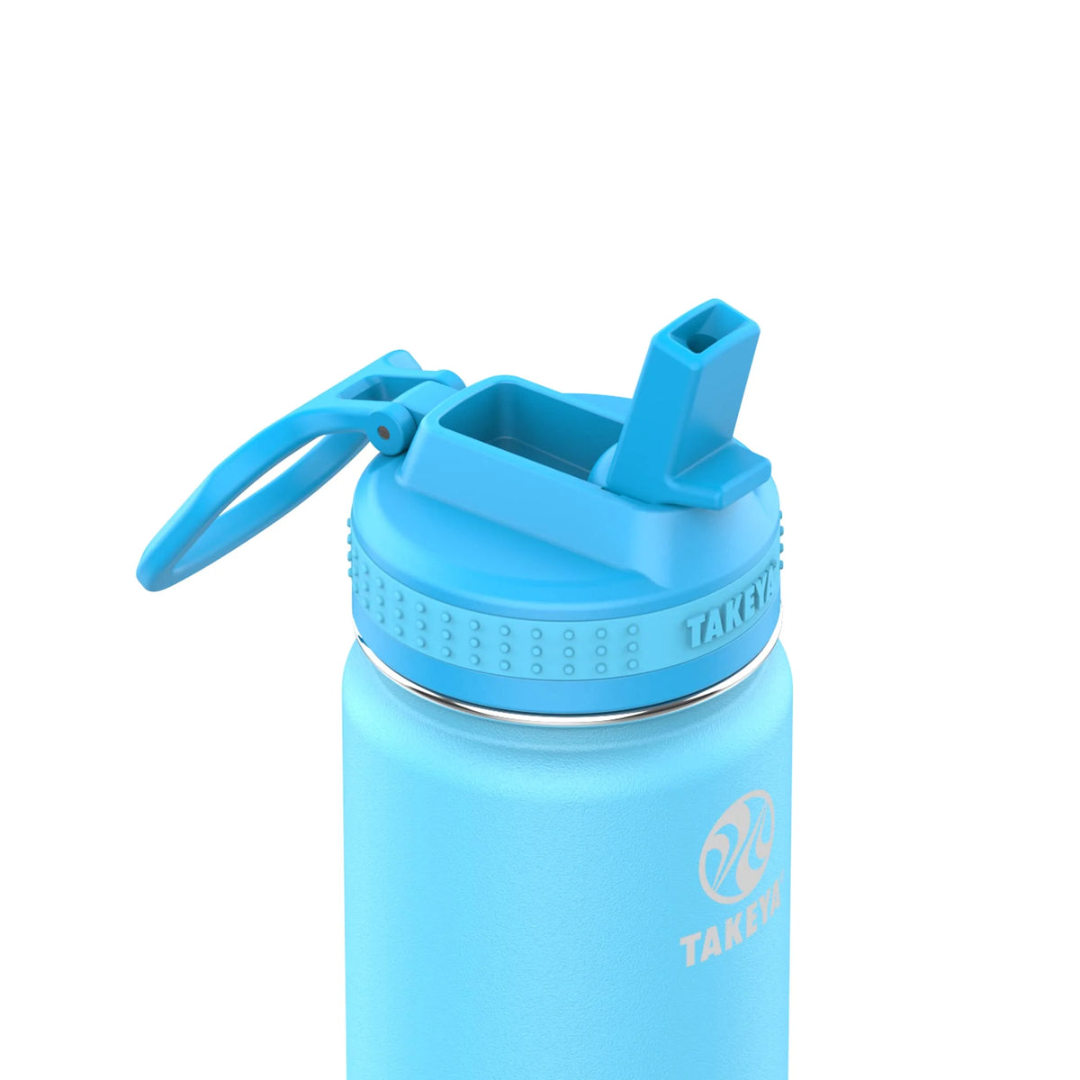 14oz Insulated Stainless Steel Bottle with Straw Lid O4936