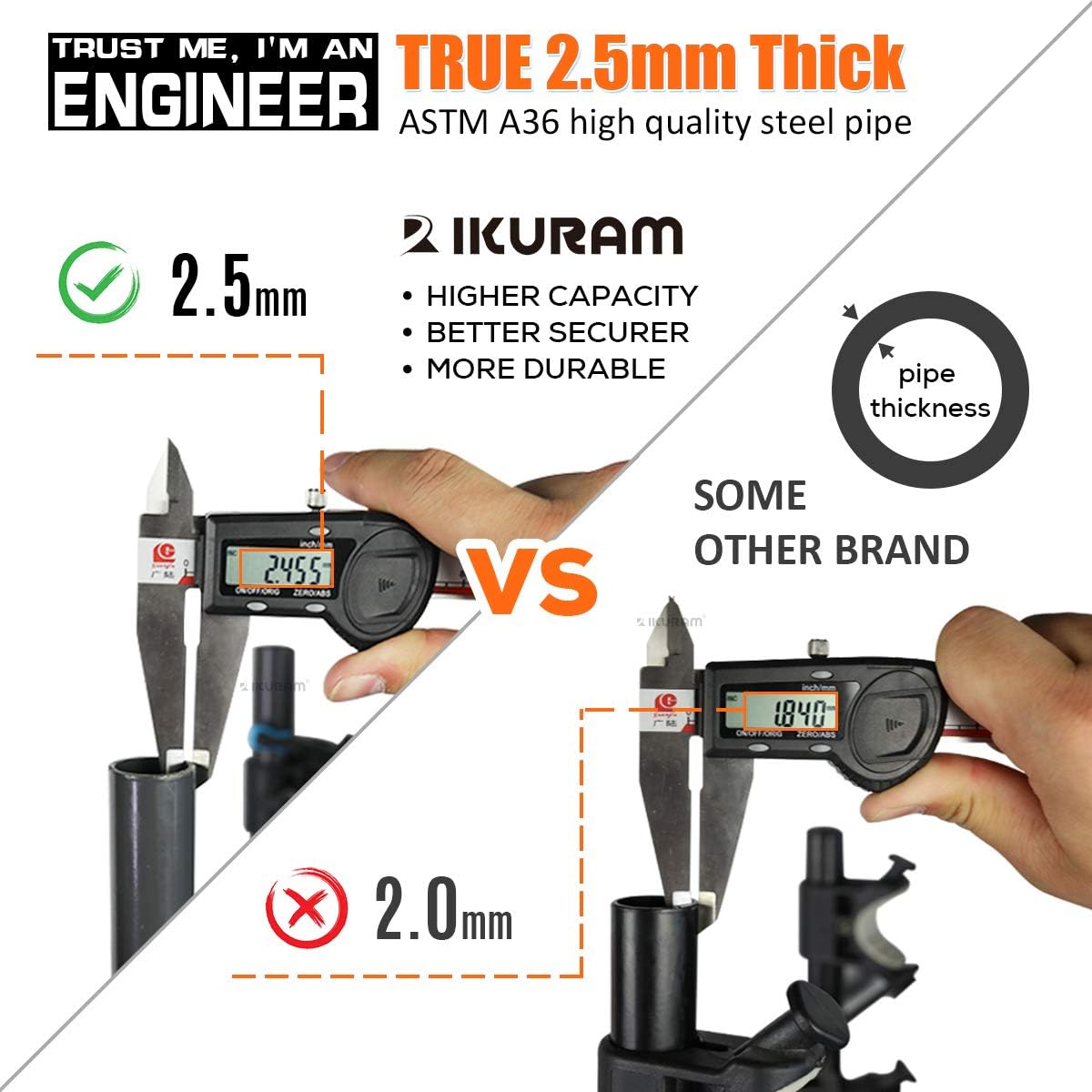 3 Bike Rack Hitch Mount Double Foldable Rack A481382