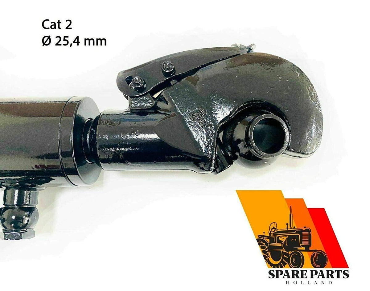 Hydraulic Top Link Cat. 2 Catch Hook 22 7/16 - 32 1/4 Locking Block Stroke 9 7/8 S289