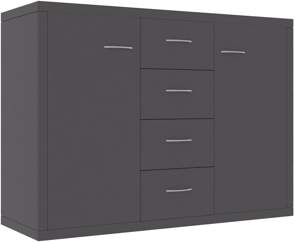 Black Chipboard Sideboard N777926