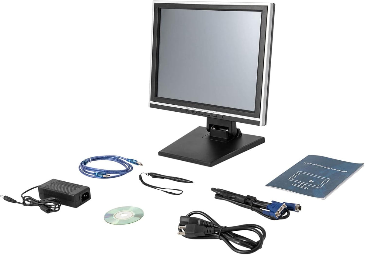 15" LCD Touch Screen Monitor with Adjustable Multi-Touch USB Interface Z315