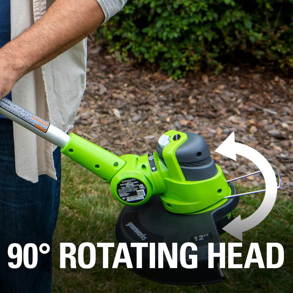 24V Cordless String Trimmer/Edger with 2.0 Ah Battery & Charger L740