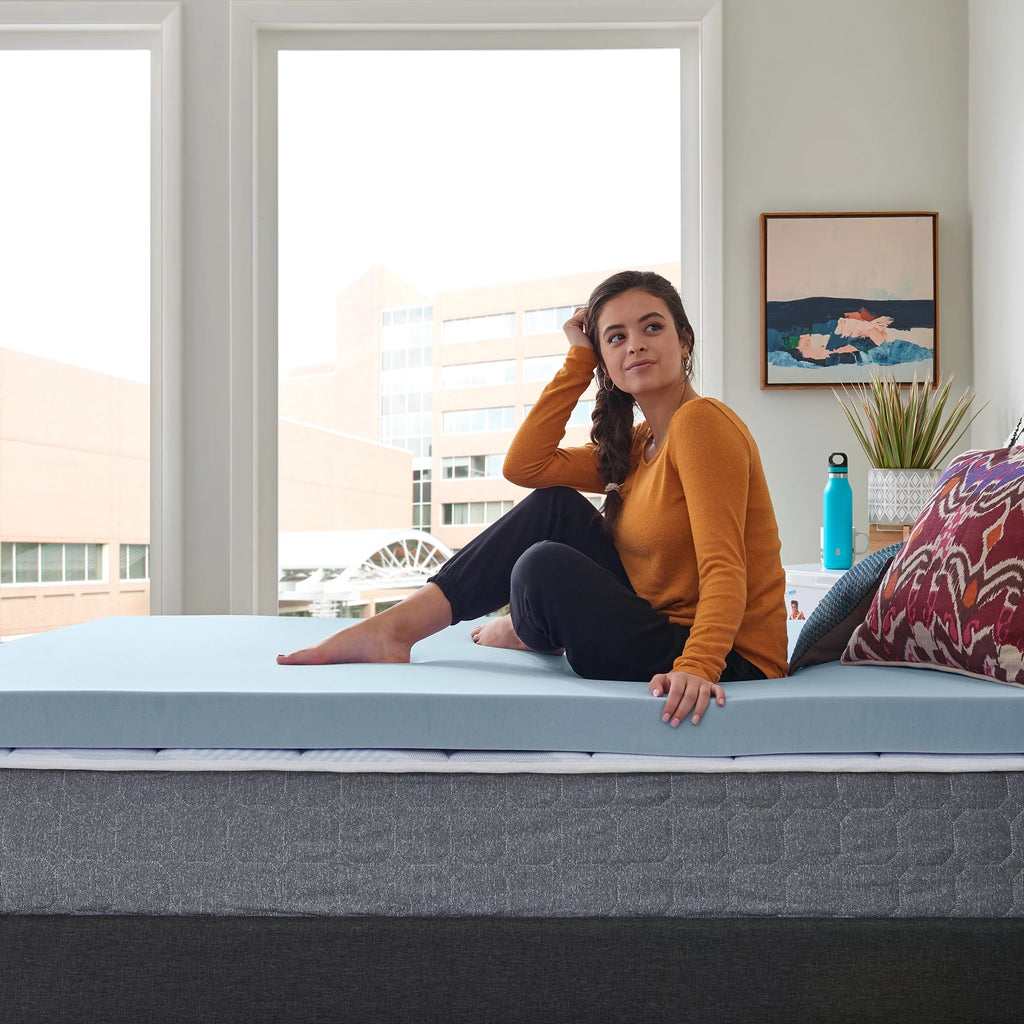 3" Gel-Infused Cooling Memory Foam Mattress Topper J32141