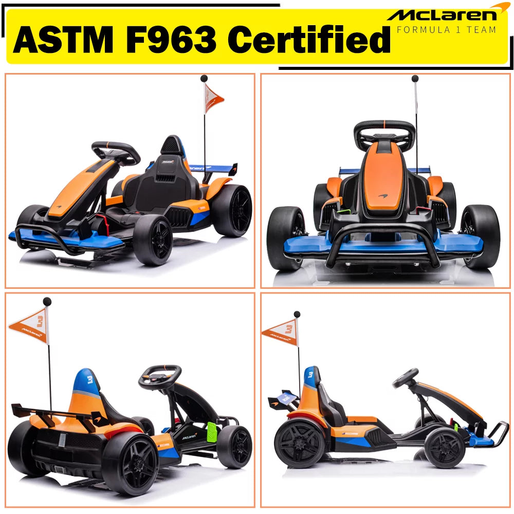 24V Battery Powered Ride On Go Kart with Bluetooth N15084