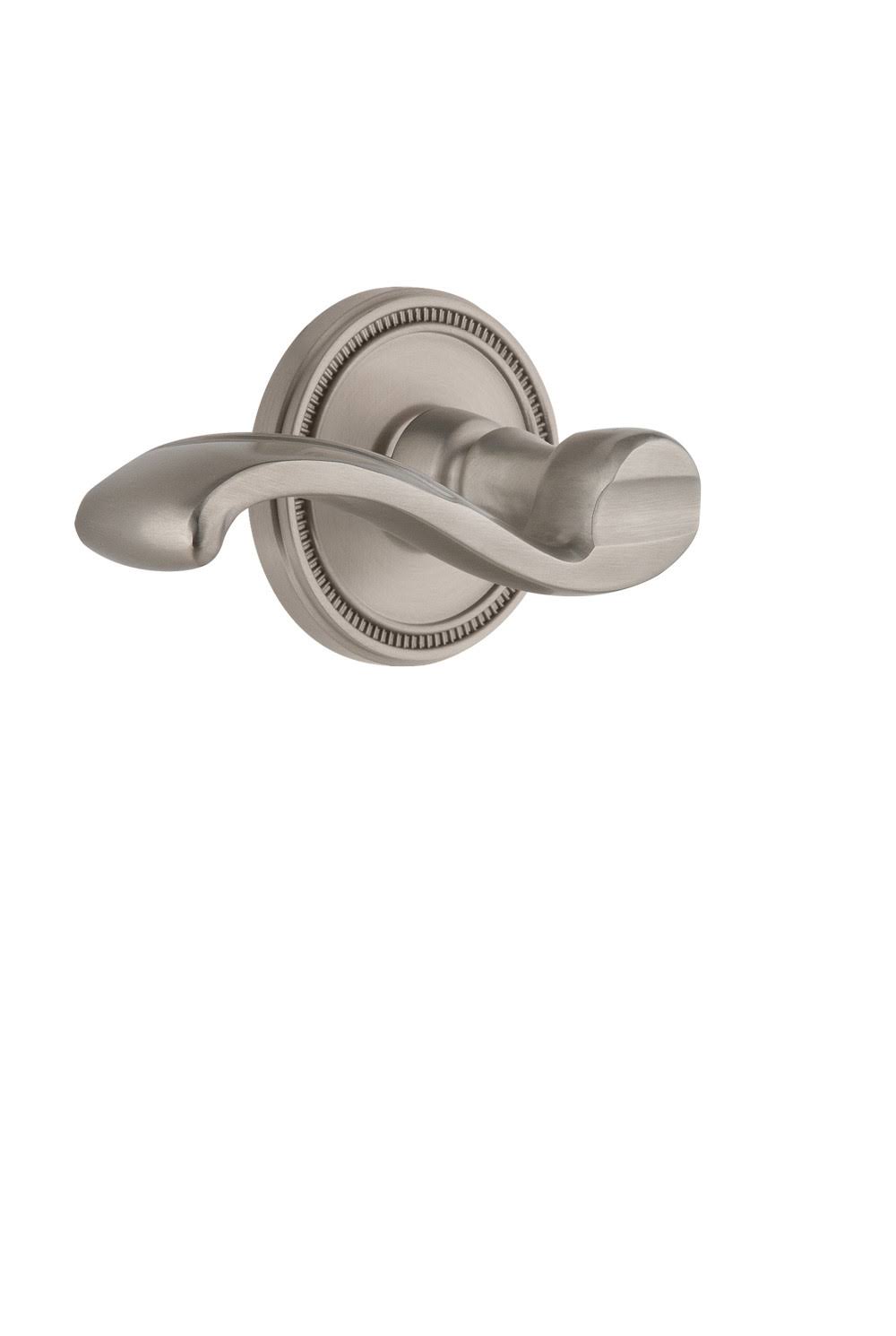 Satin Nickel Double Dummy Lever R928
