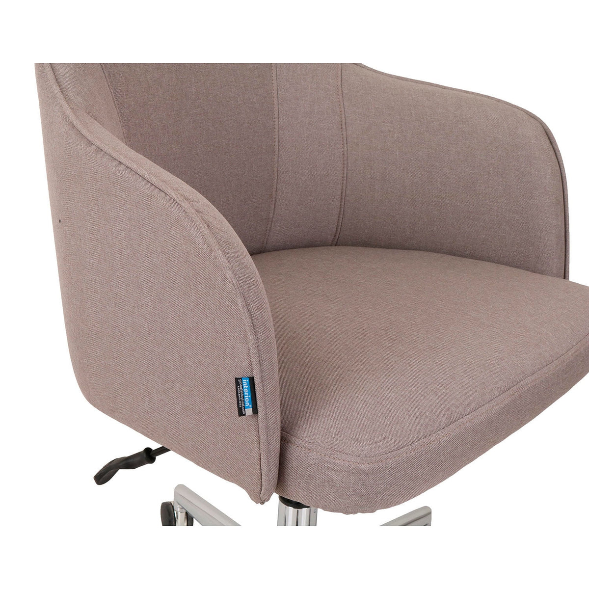 Tan Fabric Swivel Lounge Chair B31121