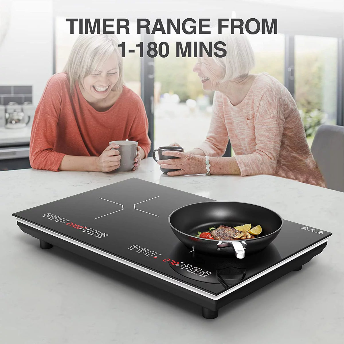 24 Inch 2 Burner Induction Cooktop V250419