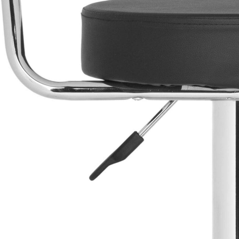 White Swivel Bar Stool W19267