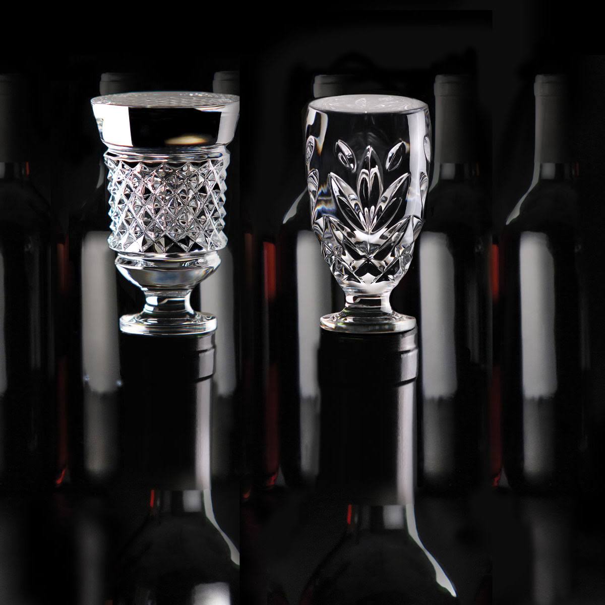 Crystal Wine Bottle Stoppers Set T16916