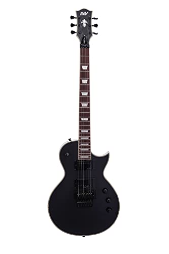 Satin Black Solid Body Electric Guitar with Floyd Rose Tremolo Z215
